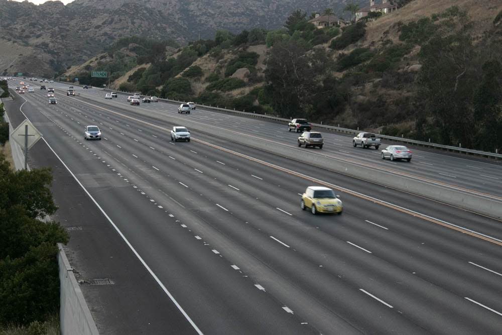 Long Beach, CA - Two Hospitalized After Collision on 405 Fwy near Cherry Ave