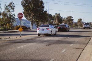 City of Industry, CA - Two Hospitalized Following Vehicle Crash at Valley Blvd and 7th Ave